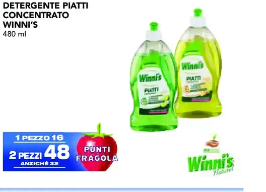 Detergente piatti concentrato Winni's