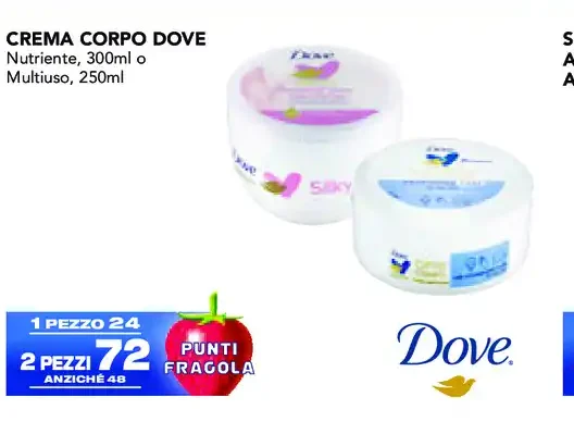 Crema corpo Dove