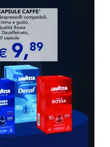 Capsule caffè compatibili Lavazza