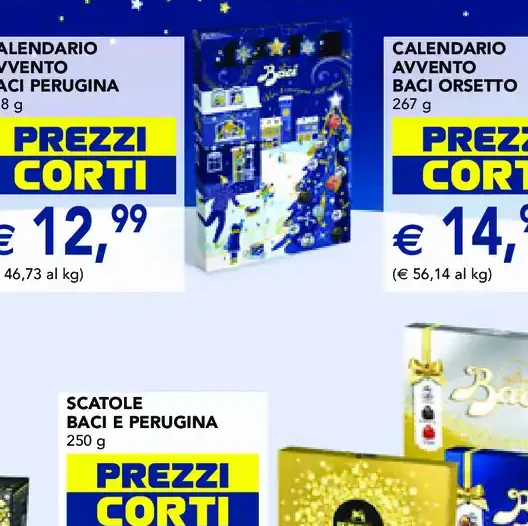 Calendario avvento Baci Perugina