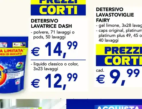Detersivo lavastoviglie Fairy