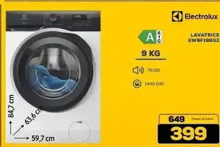 Lavatrice Electrolux 9 kg