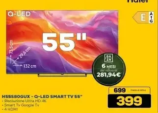 Haier 55" Q-LED Smart TV