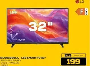LG 32" LED Smart TV