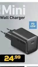 Mini caricatore da parete 45W