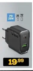 Caricatore da parete USB-C 25W