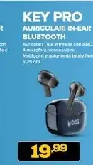 Auricolari in-ear Bluetooth