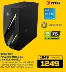 Desktop gaming MSI MAG Infinite