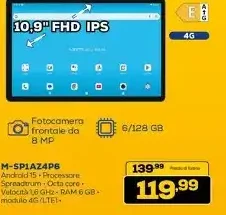 Tablet Mediacom 10.9 pollici
