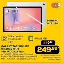 Tablet Samsung Galaxy Tab S10 Lite