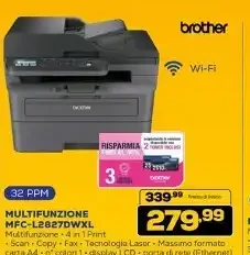 Multifunzione Brother laser