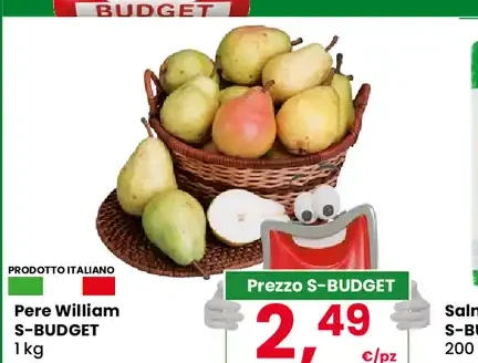 Pere William S-BUDGET