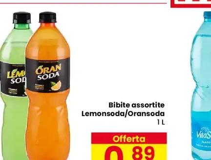 Bibite assortite Lemonsoda/Oransoda