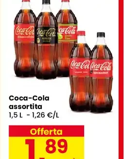 Coca-Cola assortita