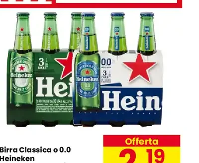 Birra Classica o 0.0 Heineken