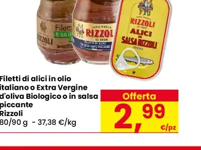 Filetti di alici