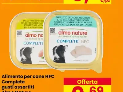Alimento per cane HFC Almo Nature