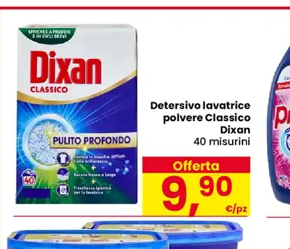 Detersivo lavatrice in polvere Dixan