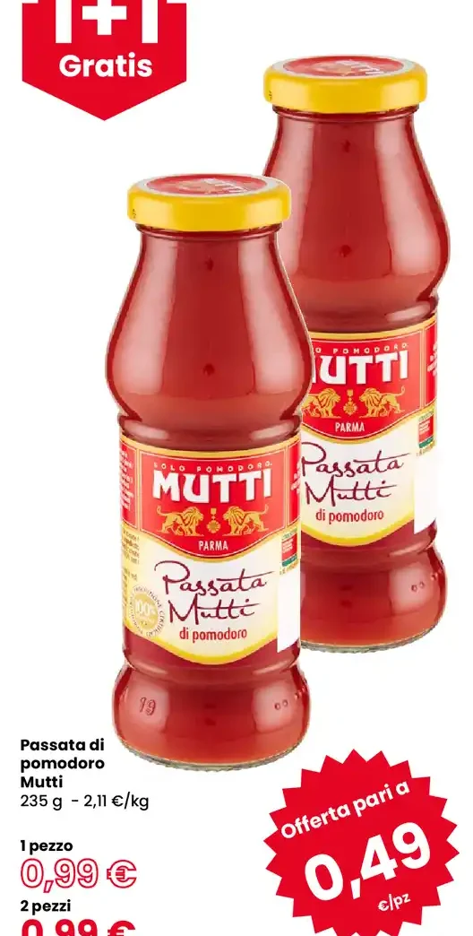 Passata di pomodoro Mutti