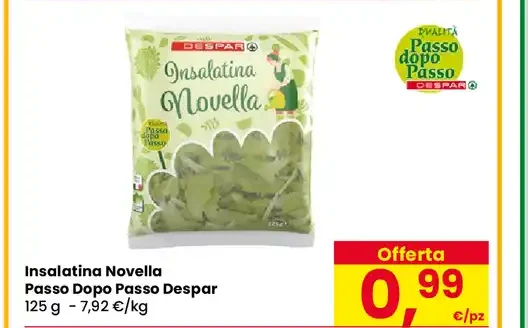 Insalatina Novella Passo Dopo Passo Despar