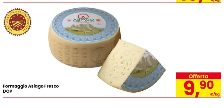 Formaggio Asiago Fresco DOP