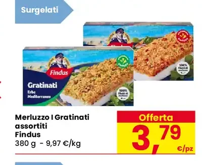Merluzzo i Gratinati assortiti