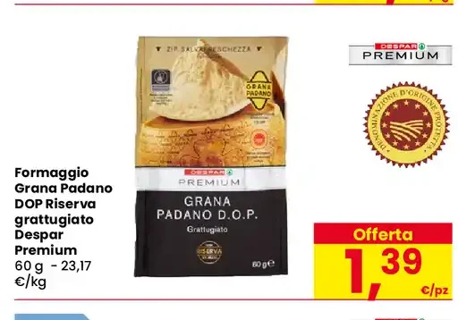 Grana Padano DOP grattugiato