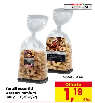 Taralli assortiti