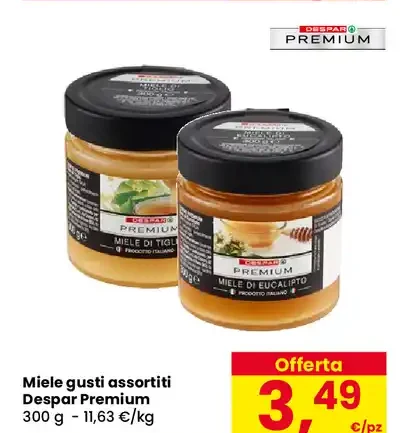 Miele gusti assortiti