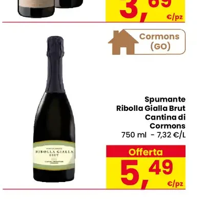 Spumante Ribolla Gialla Brut