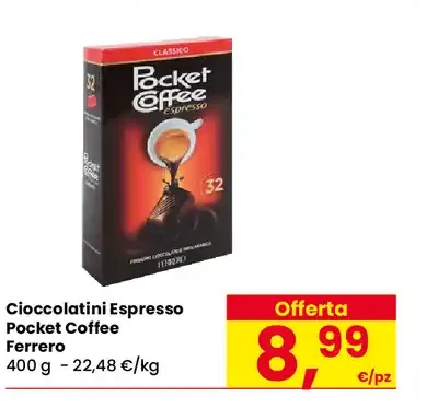 Cioccolatini Espresso Pocket Coffee Ferrero