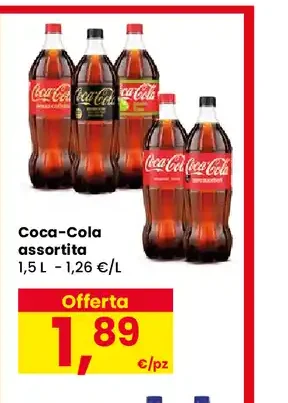 Coca-Cola assortita