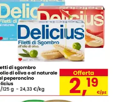 Filetti di sgombro