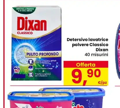 Detersivo lavatrice in polvere Dixan