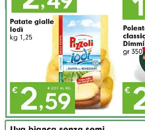 Patate gialle Iodì
