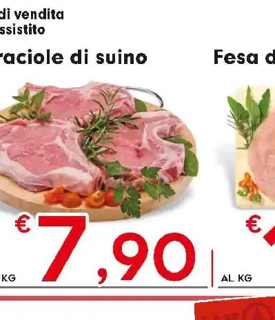 Braciole di suino