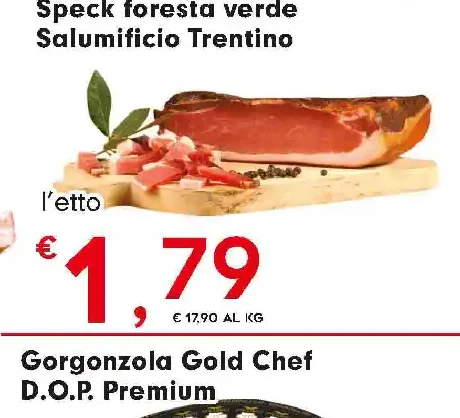 Speck foresta verde Salumificio Trentino