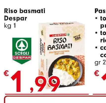 Riso basmati Despar