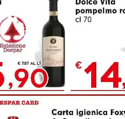 Chianti riserva Piccini