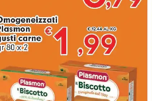 Omogeneizzati Plasmon gusti carne