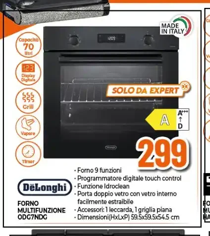 Forno multifunzione De'Longhi ODG7ND
