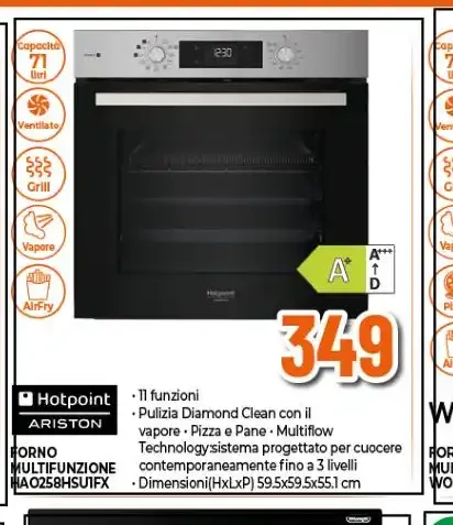 Forno multifunzione Hotpoint-Ariston FA2 8415H IX