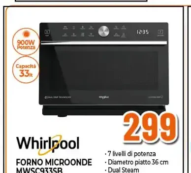 Forno microonde MWSC933SB