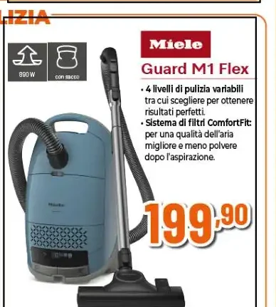 Aspirapolvere Guard M1 Flex