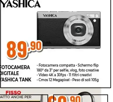 Yashica fotocamera digitale Tank