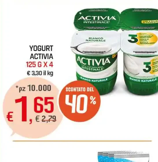 Yogurt bianco naturale