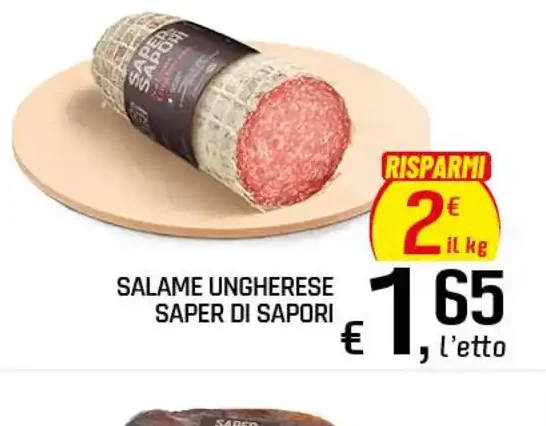 Salame ungherese Saper di Sapori