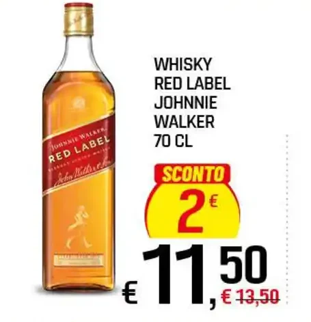Whisky Red Label Johnnie Walker