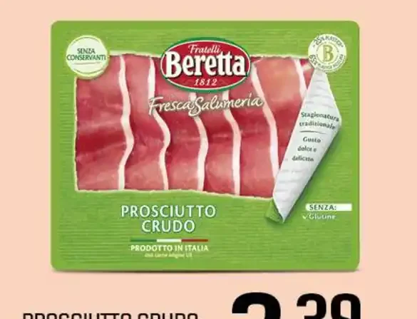 Prosciutto crudo Beretta