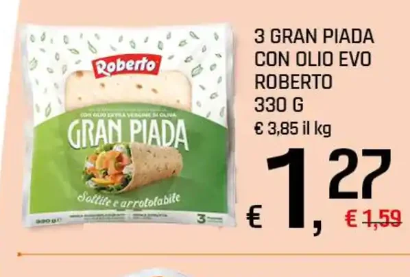 Gran Piadina con Olio EVO